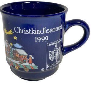 Vintage German Christmas Market Coffee Cup Nurnberger Christkindlesmarkt 1999